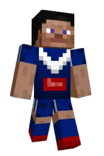 BamFlux Minecraft avatar full body