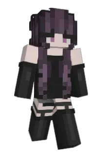 BambiXx Minecraft avatar full body