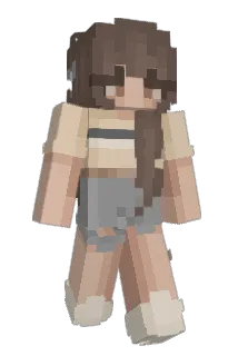 Bambjna Minecraft avatar full body