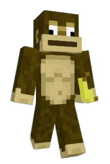 BanaenaeMonke Minecraft avatar full body