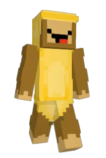 Banana7ven Minecraft avatar full body