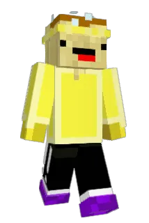 Minecraft-Avatar von BananaSplitGuy: ganzer Körper