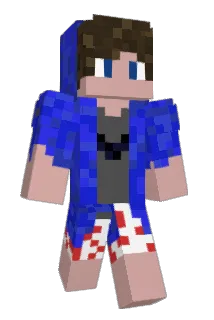 Banana_Azul Minecraft avatar full body
