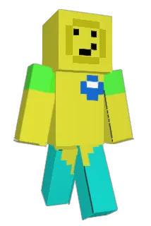 Bananamann34 Minecraft avatar full body