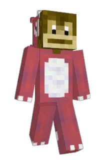 Bananendiebin Minecraft avatar full body