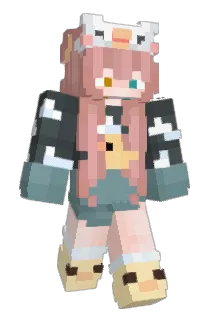 Bananenmus Minecraft avatar full body