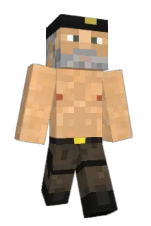 Bananirou Minecraft avatar full body