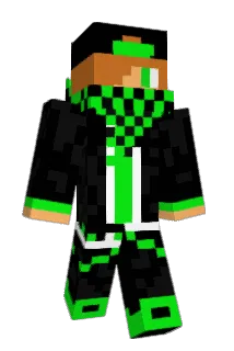 Bananslukare Minecraft avatar full body