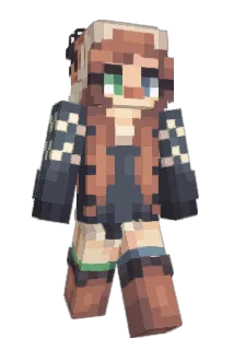 Bandage Minecraft avatar full body