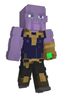 Bandtraktorn Minecraft avatar full body