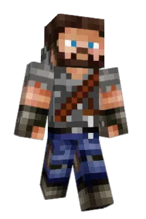 Banfra Minecraft avatar full body