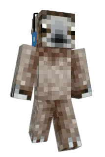 Bangsplat Minecraft avatar full body
