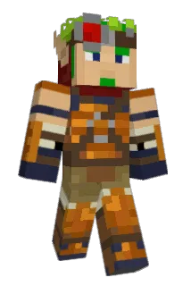 Bankurofuto Minecraft avatar full body