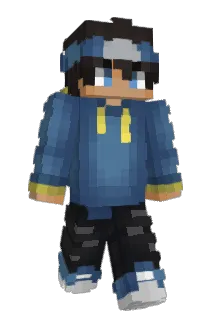 Bansed Minecraft avatar full body