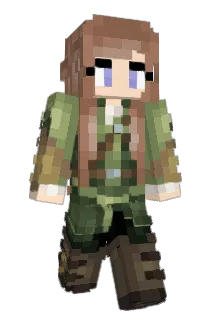 BaoziBun Minecraft avatar full body