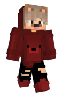Barbabientje Minecraft avatar full body
