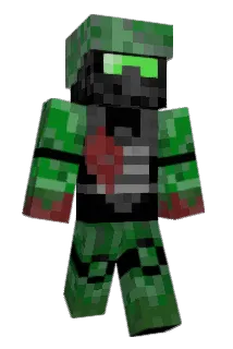 Barball Minecraft avatar full body