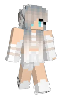 Barbieprinsessan Minecraft avatar full body