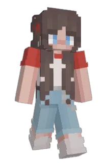 BarelyPeach Minecraft avatar full body