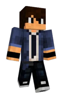 BarelyRacist Minecraft avatar full body