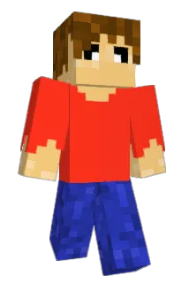 Barnspelaren Minecraft avatar full body