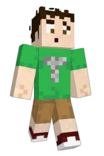 Barrybon Minecraft avatar full body
