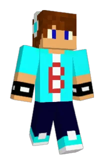 BartuB Minecraft avatar full body