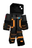 Baryos Minecraft avatar full body