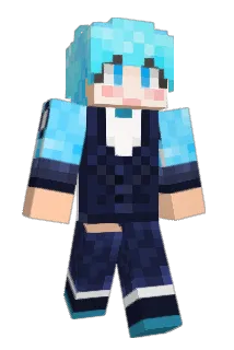 BasDora Minecraft avatar full body
