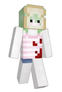 BashfulGingy Minecraft avatar full body
