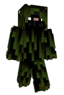 BashfulMonkey Minecraft avatar full body
