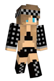 BasicGirl Minecraft avatar full body