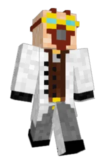 BasicWhiteLitch Minecraft avatar full body