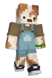 BasilWolf Minecraft avatar full body