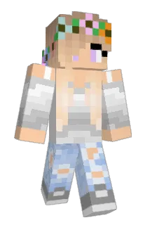 BasketballGirl3 Minecraft avatar full body