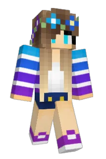 BatBabe101 Minecraft avatar full body