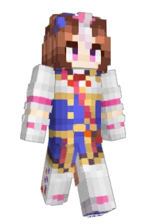 Baterias Minecraft avatar full body
