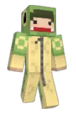 Bathonaut Minecraft avatar full body