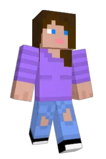 Batman_abigail Minecraft avatar full body