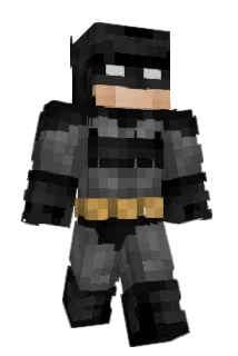 Batmman Minecraft avatar full body