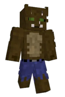 Batskin Minecraft avatar full body