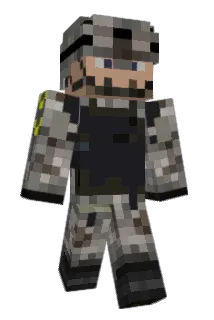 Battelfield4 Minecraft avatar full body