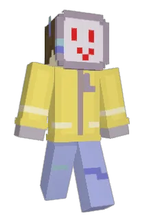 Batterycharge Minecraft avatar full body