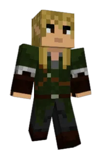 BattleFoot Minecraft avatar full body
