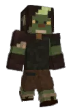Baxtract Minecraft avatar full body