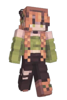 BayQinq Minecraft avatar full body