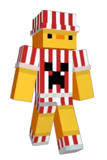 Bayern_3 Minecraft avatar full body