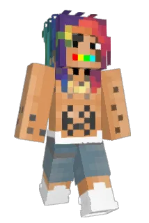 Baznaros Minecraft avatar full body