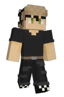 Bazzified Minecraft avatar full body