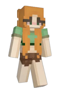 BdotX2 Minecraft avatar full body